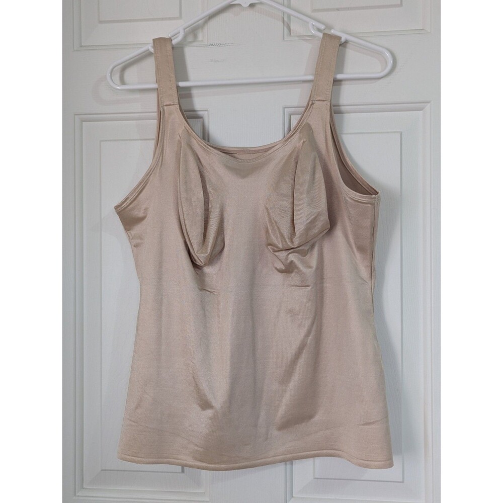 TC Fine Shapewear Camisole Womens 46 2XL Beige Nude Shaping Compression Stretch